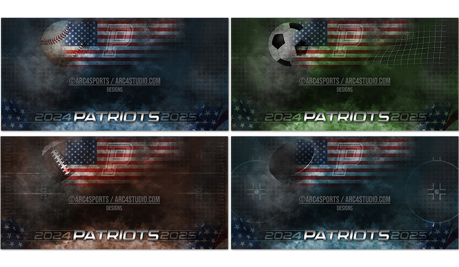 Patriotic Banner - Click Image to Close