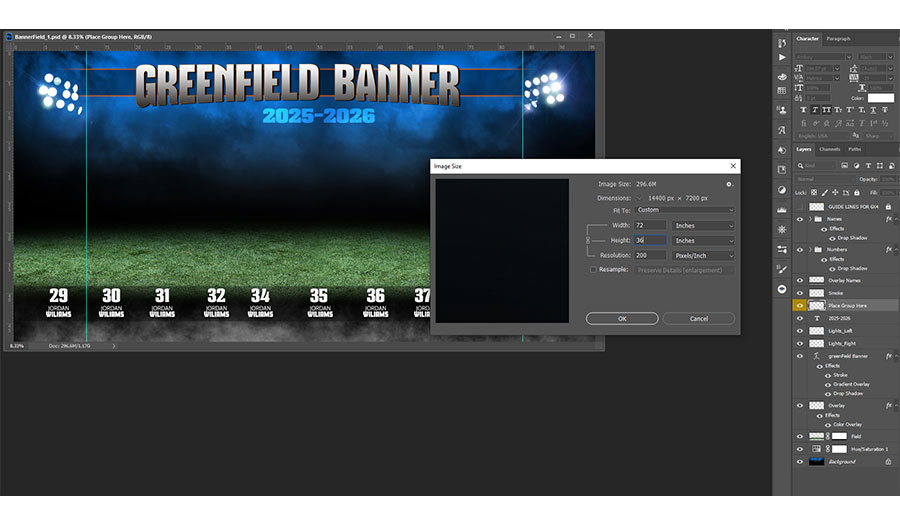 Sports Photoshop Banners Templates