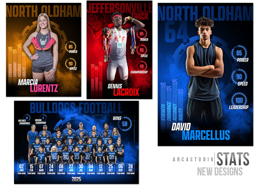 Sports Photoshop Templates