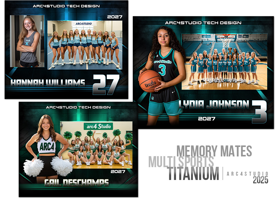 Titanium Sports Photoshop Templates