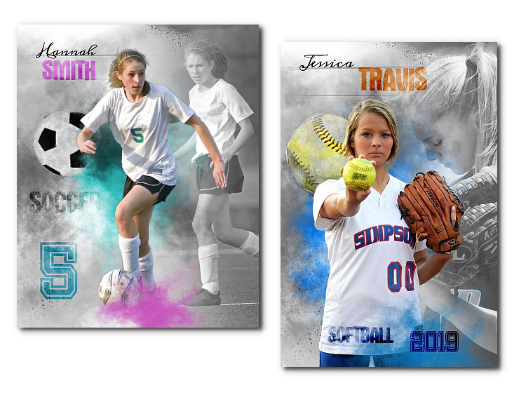 Sports Templates collages