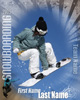 Snowboarding Signature Poster